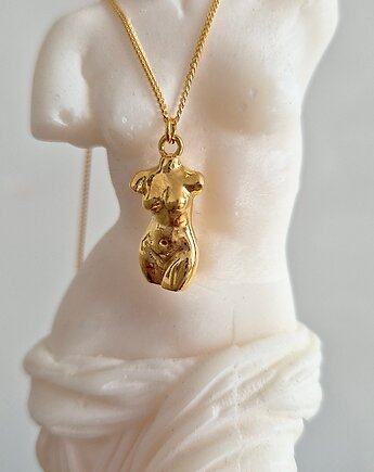 Body - naszyjnik srebro złocone 24K, ISSI Jewelry