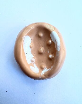 Kamień antystresowy, worry stone , miziak, Glina & Lina