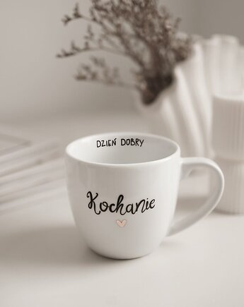 Kubek 300 ml - Dzień Dobry Kochanie ze Złotym Sercem, Nadzwyczajnie
