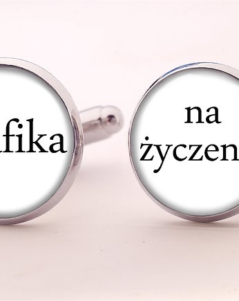 Spinki do mankietów Na życzenie, EGGinEGG