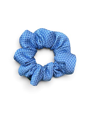 Jedwabna gumka scrunchie z upcyclingu, Lush from trash