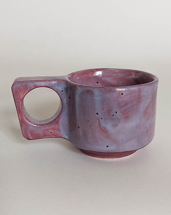 Porcelanowa Filiżanka Espresso Lila Fioletowy, Jira Ceramics