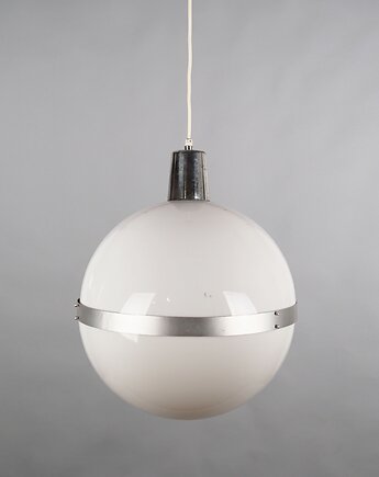 Lampa wisząca, włoski design, lata 70, produkcja: Włochy, Przetwory design