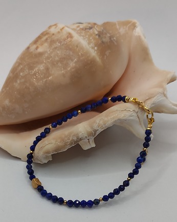 Bransoletka z lapis lazuli i serduszkiem, Studio Gazela