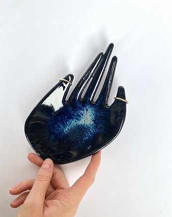 Ceramiczny Stojak na Biżuterię Dłoń Cudo Oceanu, Maison Fragile