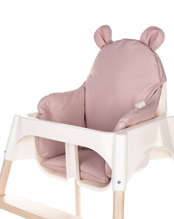 Poduszka do krzesełka IKEA Antilop MIŚ Wodoodporna BRUDNY RÓŻ, aMami dladzieci
