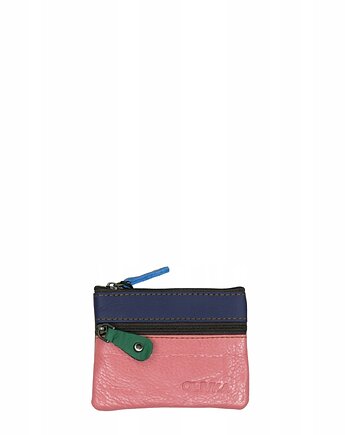 Saszetka skórzana skóra naturalna na klucze bilon poręczna OLIVKA, Olivka Warsaw