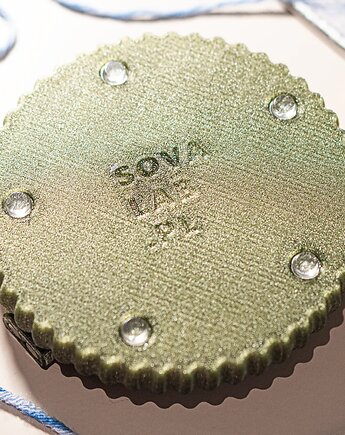 Składany kołowrotek - stojak na włóczkę  Yarn spinner - SPRKLE OLIVE, sovalab