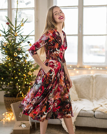 Myrtle sukienka midi, By Your Side