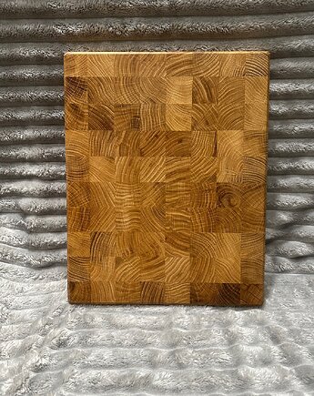 Dębowa deska sztorcowa 40x31.5x4 cm, Drewnomaniak Oskar Piotrowski