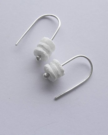 Kolczyki srebrne OKRĄG, Katarzyna Kaminska ART