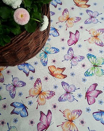 Serweta wiosenna Motyle kolorowe, Gazynia