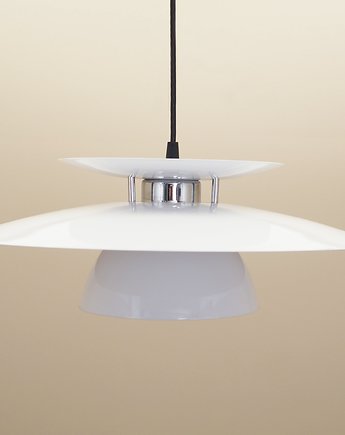 Lampa wisząca, duński design, lata 70, produkcja: Dania, Przetwory design