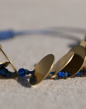 Bransoletka Discs Sapphire Blue&Navy Blue, Las Manos