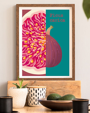 Figa - plakat fine art, giclee, minimalmill