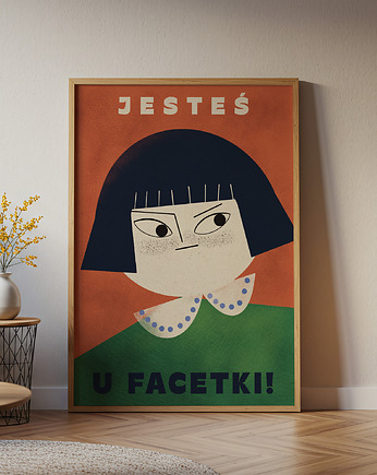 Plakat Facetka, MUKI design