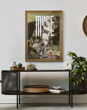 Plakat Muse, zlepki sklejki