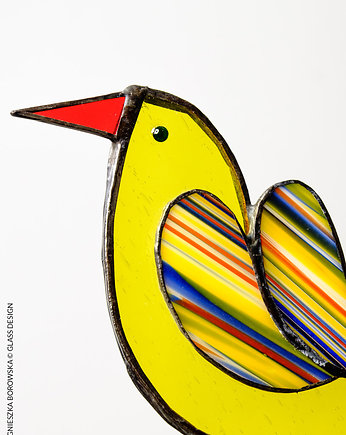 Kolorowy ptak, Borowska Glass Design