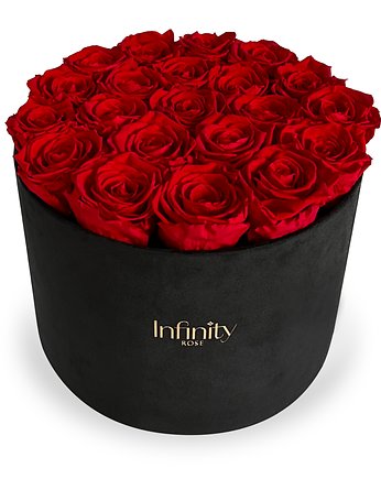 Premium flowerbox czerwone wieczne róże box XXL Infinity Rose, Infinity Rose