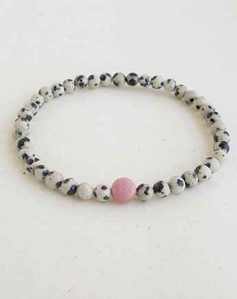 Jaspis i rodonit Bransoletka, galeria nuit