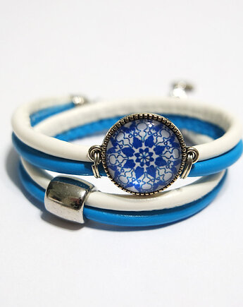 Bransoletka - Grecka mandala - owijana, yenoo