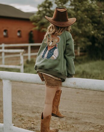 Bluza rozpinana bomberka Kowboj Teddy, BejbiStory