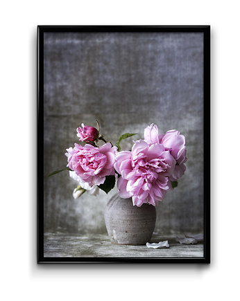 Plakat Piwonie w Wazonie, OSOBY - Prezent dla taty