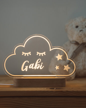 Lampka nocna dla dzieci - Chmurka, Decorify