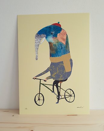 Słoń na rowerze, OKAZJE - Prezent na Roczek