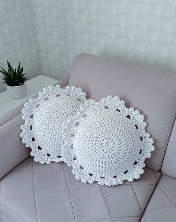Poduszka okrągła na kanapę 40cm, MISZ MASZ Dorota Tyszko