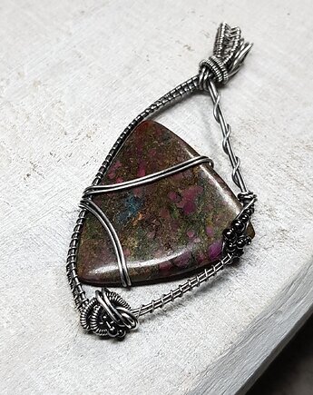 Zoisyt z rubinem s197, JanArt