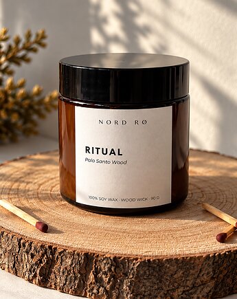 Świeca sojowa RITUAL, N O R D   R Ø