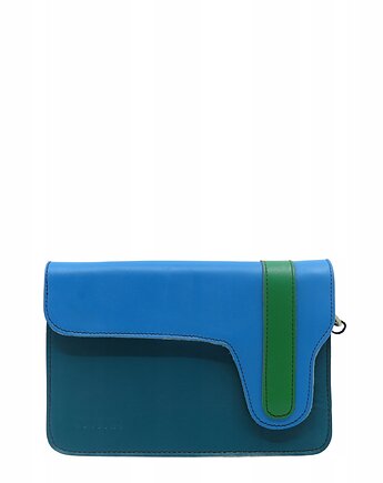 Torebka listonoszka damska skórzana regulowany odpinany pasek eko OLIVKA, Olivka Warsaw