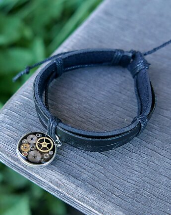 Mechaniczna bransoletka unisex 003, Zegarynki