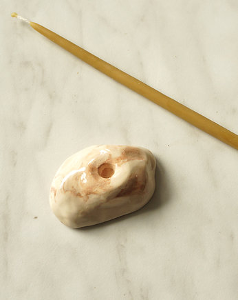 Świecznik ceramiczny na świeczkę maczaną, Wcinaj miód