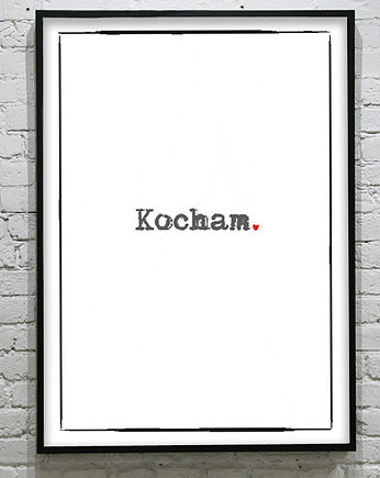 Kocham. - POSTER, KOKO by HOKO
