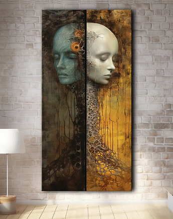 Melancholia - Obraz na płótnie - Druk, Blejtrama - Impresjonizm, Loft #6, Black Sapphire Art