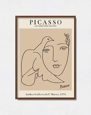 Plakat Pablo Picasso - Inspiracja, Pas De LArt