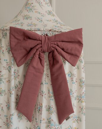 Kokarda dekoracyjna washed cotton mauve, Malomi Kids