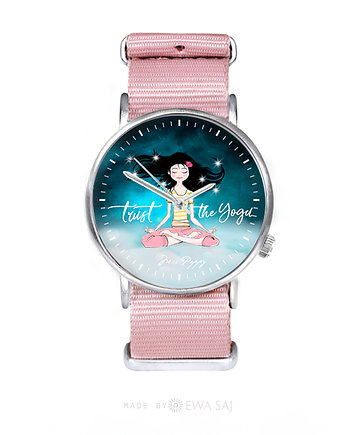 Trust the Yoga - Zegarek HANDMADE, Makaliboo