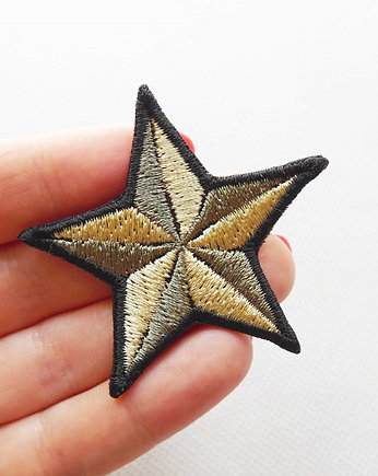 Naszywka łatka na ubrania Military Star, OSOBY - Prezent dla 10 latki