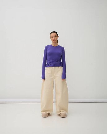 Longsleeve Stockholm very peri, Patchouli