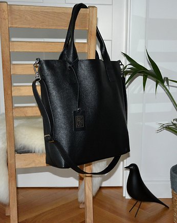 CHLOE - duża torebka skórzana KOLOR CZARNY i in., BAGS 4 JOY