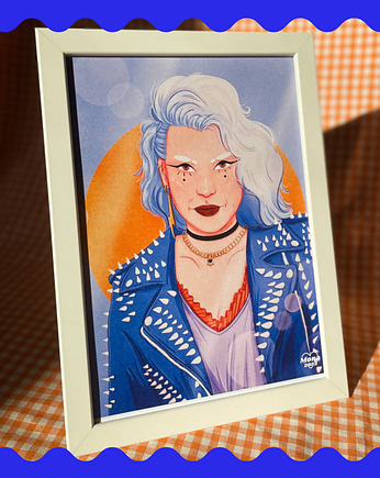 Lzzy Hale // wydruk ilustracji, Mona Loves Art