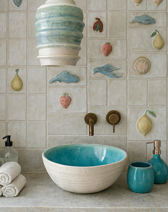 Zestaw owocowy, Ceramika Nastawka