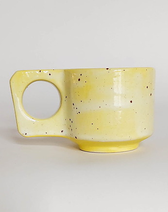 Porcelanowa Filiżanka Espresso Żółty, Jira Ceramics