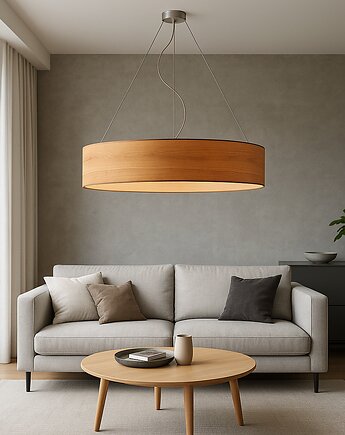 Skandynawska lampa wisząca dosalonu PORTO ECO - fi 100 cm, LYSNE