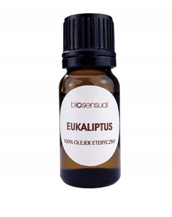 Naturalny olejek eteryczny EUKALIPTUS 10ml, Biosensual
