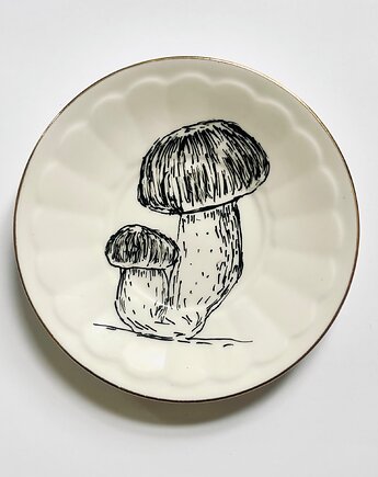 Podgrzybki talerz erotyczny, arent plates