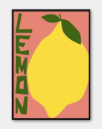 Plakat Cytryna/Lemon, Pracownia Och Art